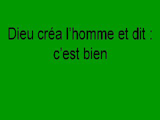 ~~dieu et l'homme~~